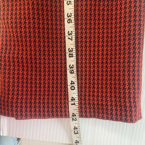 Boden Red Textured Midi Dress - Picture 12 of 14